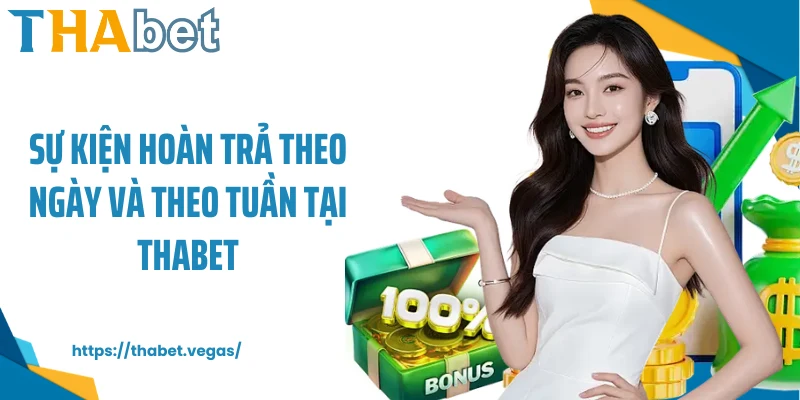 Sự kiện hoàn trả theo ngày và theo tuần tại Thabet